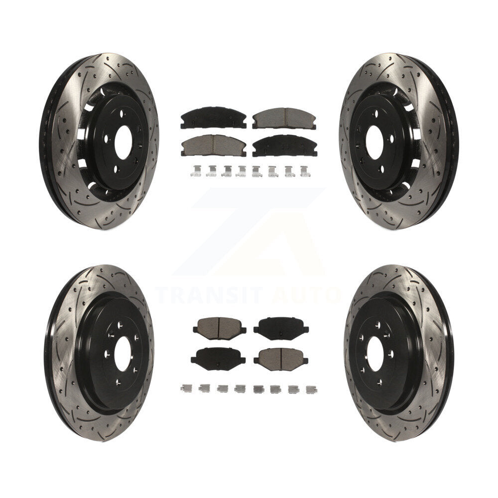 Disc Rotors and Ceramic Brake Pads Kit-KDC-100326 - Kit.bestparts.ca Kit.bestparts.ca