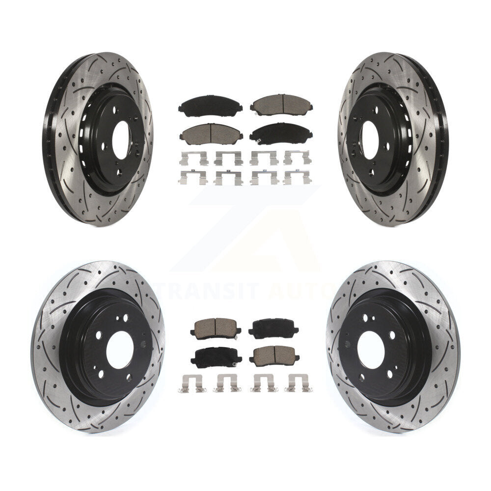 Disc Rotors and Ceramic Brake Pads Kit-KDC-100346 - Kit.bestparts.ca Kit.bestparts.ca
