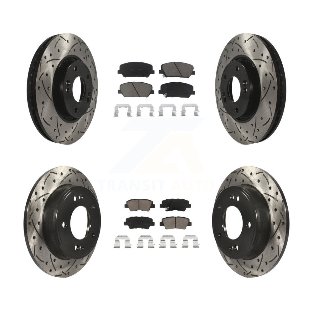 Disc Rotors and Ceramic Brake Pads Kit-KDC-100380 - Kit.bestparts.ca