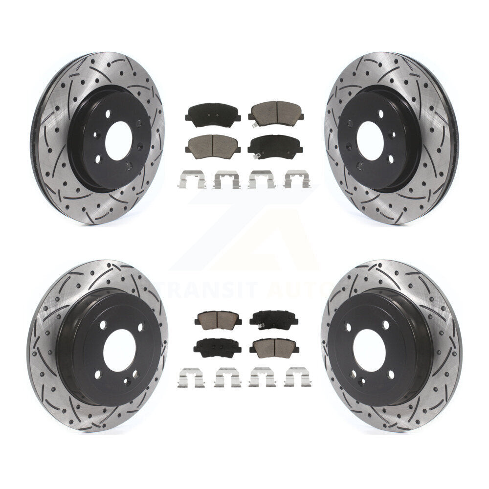 Disc Rotors and Ceramic Brake Pads Kit-KDC-100382 - Kit.bestparts.ca