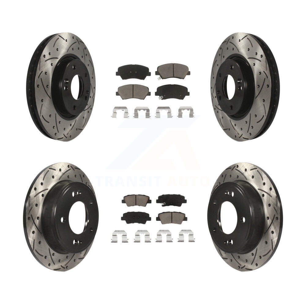 Disc Rotors and Ceramic Brake Pads Kit-KDC-100385 - Kit.bestparts.ca Kit.bestparts.ca
