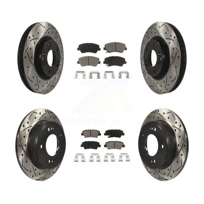 Disc Rotors and Ceramic Brake Pads Kit-KDC-100385 - Kit.bestparts.ca