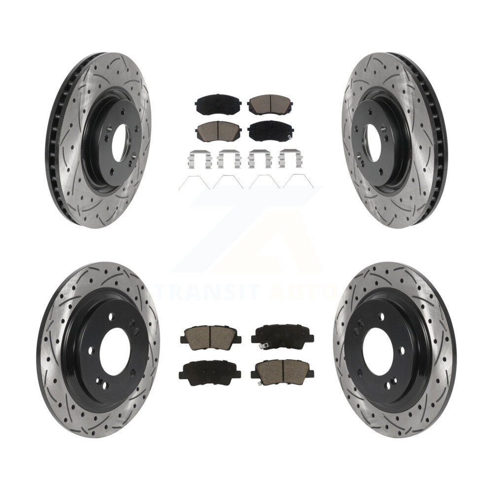 Disc Rotors and Ceramic Brake Pads Kit-KDC-100397 - Kit.bestparts.ca