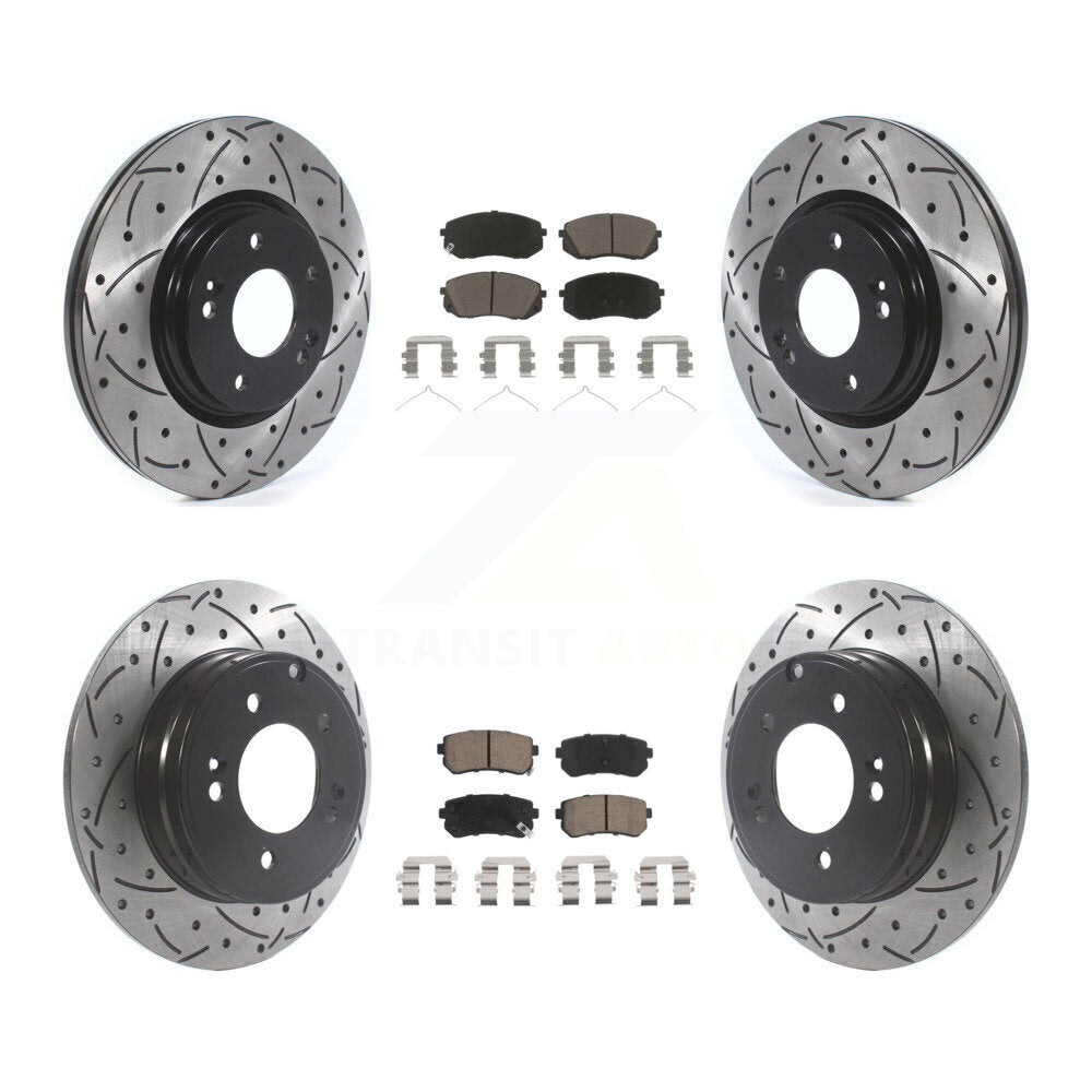 Disc Rotors and Ceramic Brake Pads Kit-KDC-100400 - Kit.bestparts.ca Kit.bestparts.ca