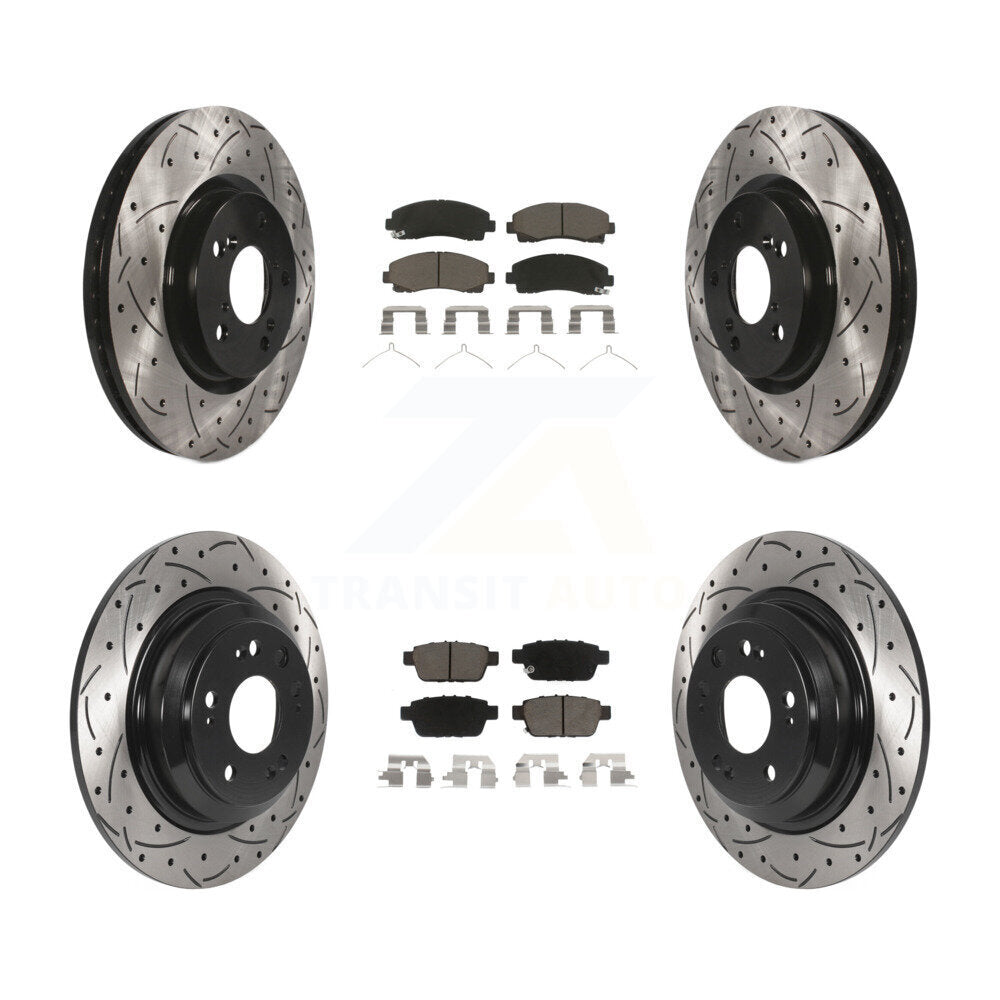 Disc Rotors and Ceramic Brake Pads Kit-KDC-100403 - Kit.bestparts.ca Kit.bestparts.ca