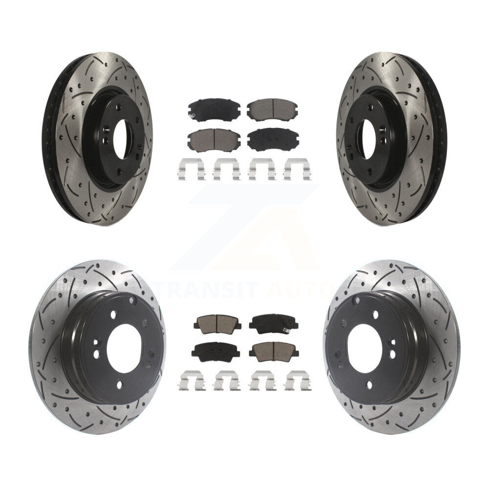 Disc Rotors and Ceramic Brake Pads Kit-KDC-100405 - Kit.bestparts.ca