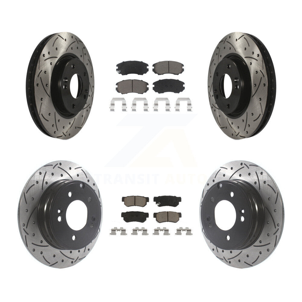 Disc Rotors and Ceramic Brake Pads Kit-KDC-100406 - Kit.bestparts.ca Kit.bestparts.ca