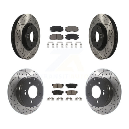 Disc Rotors and Ceramic Brake Pads Kit-KDC-100406 - Kit.bestparts.ca
