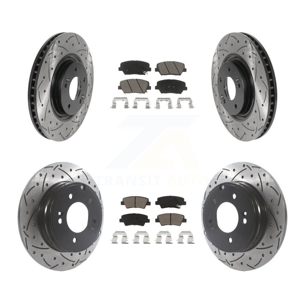 Disc Rotors and Ceramic Brake Pads Kit-KDC-100407 - Kit.bestparts.ca Kit.bestparts.ca