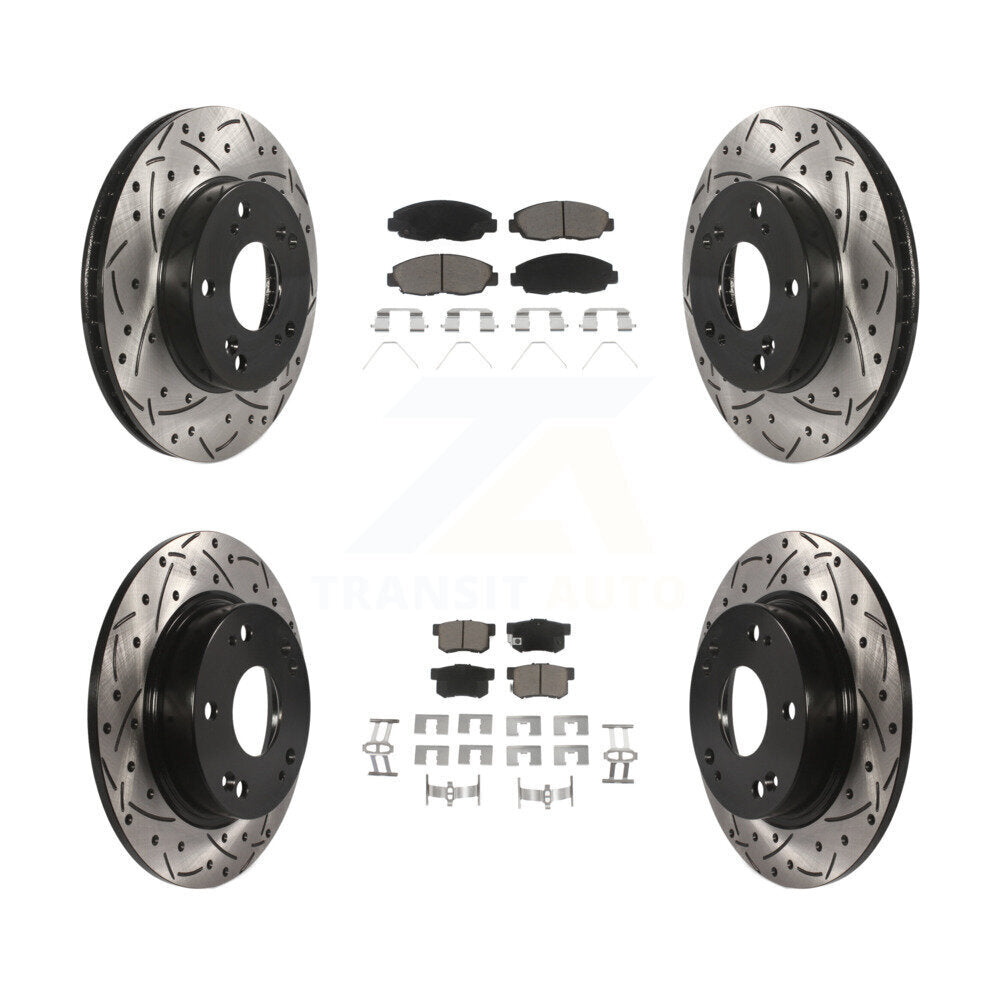 Disc Rotors and Ceramic Brake Pads Kit-KDC-100419 - Kit.bestparts.ca