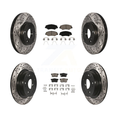 Disc Rotors and Ceramic Brake Pads Kit-KDC-100429