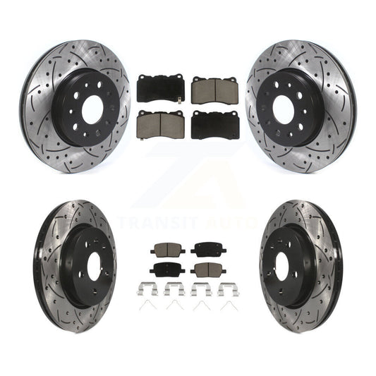 Disc Rotors and Ceramic Brake Pads Kit-KDC-100433 - Kit.bestparts.ca