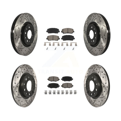 Disc Rotors and Ceramic Brake Pads Kit-KDC-100435 - Kit.bestparts.ca