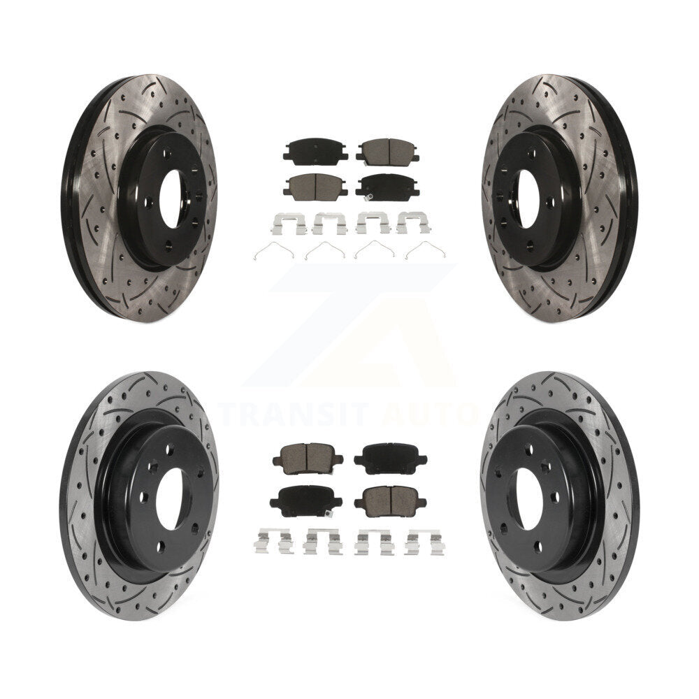 Disc Rotors and Ceramic Brake Pads Kit-KDC-100440 - Kit.bestparts.ca Kit.bestparts.ca