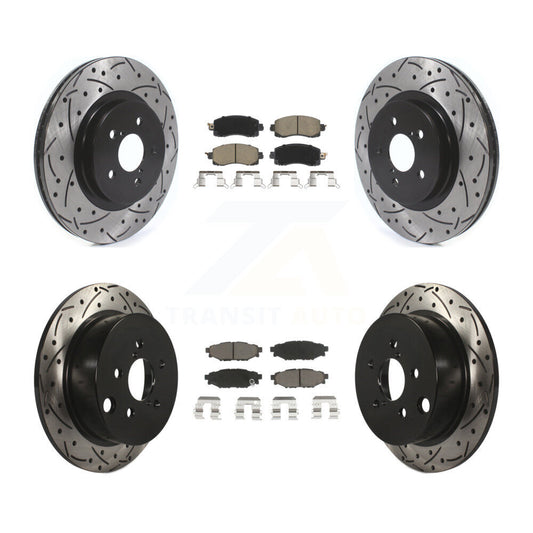 Disc Rotors and Ceramic Brake Pads Kit-KDC-100443 - Kit.bestparts.ca