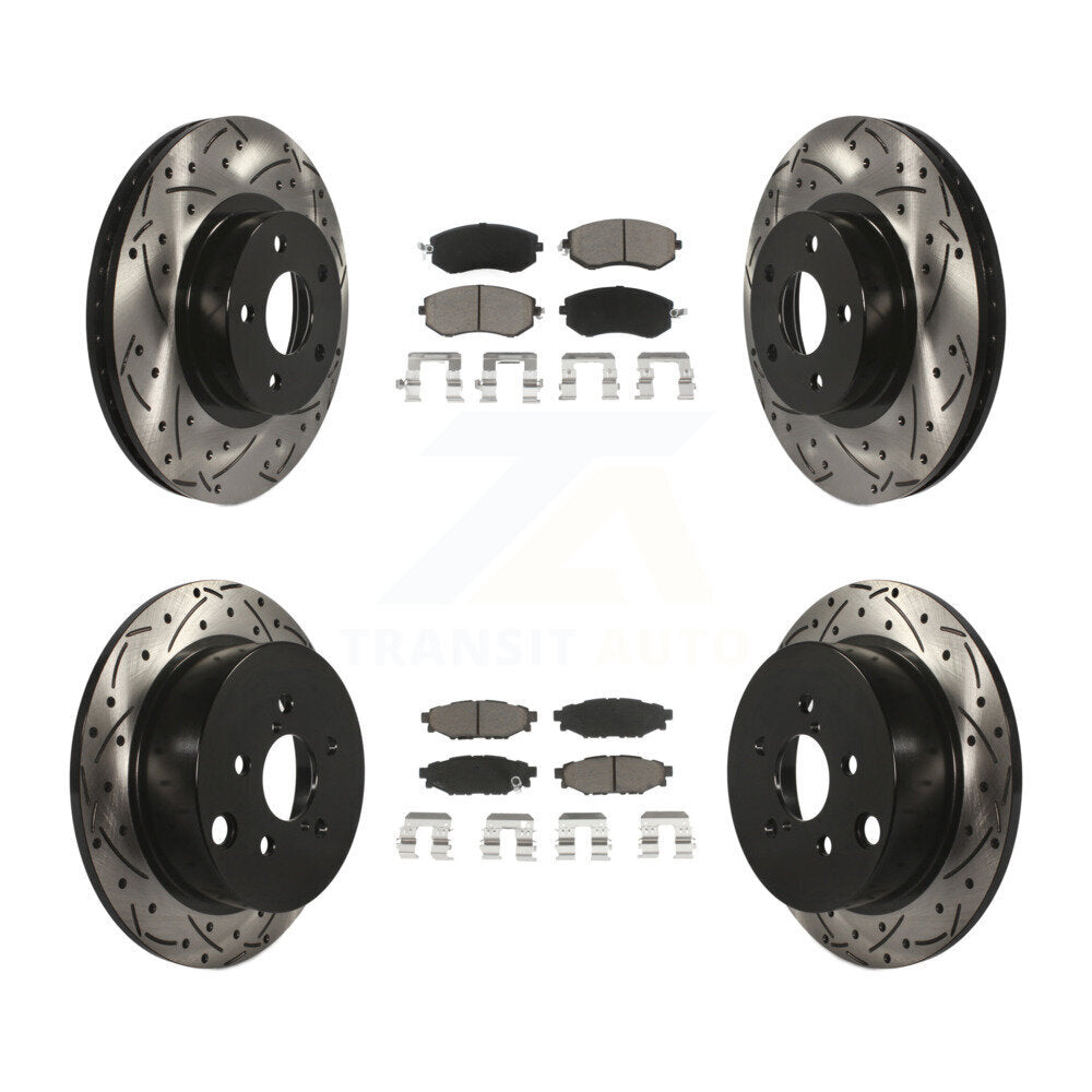 Disc Rotors and Ceramic Brake Pads Kit-KDC-100451 - Kit.bestparts.ca