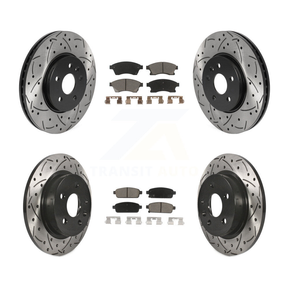 Disc Rotors and Ceramic Brake Pads Kit-KDC-100473 - Kit.bestparts.ca