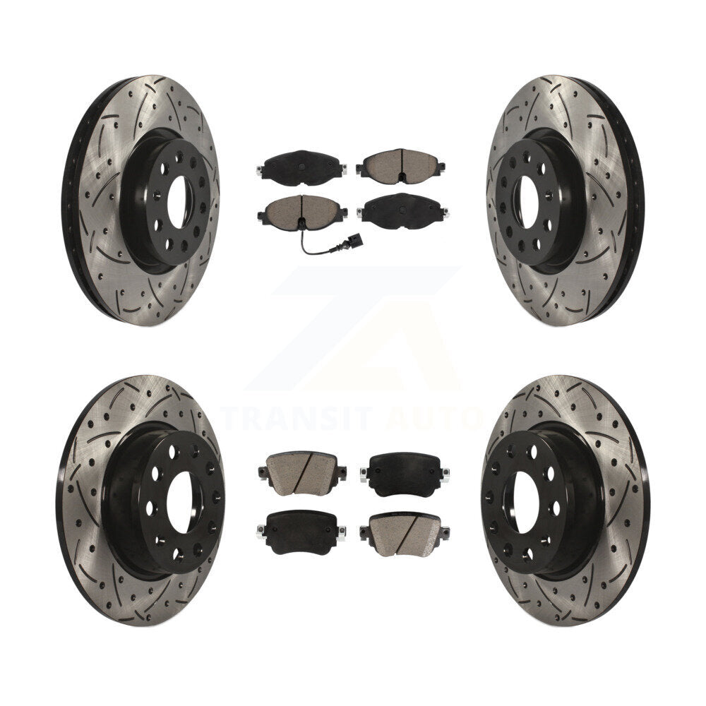 Disc Rotors and Ceramic Brake Pads Kit-KDC-100489 - Kit.bestparts.ca Kit.bestparts.ca