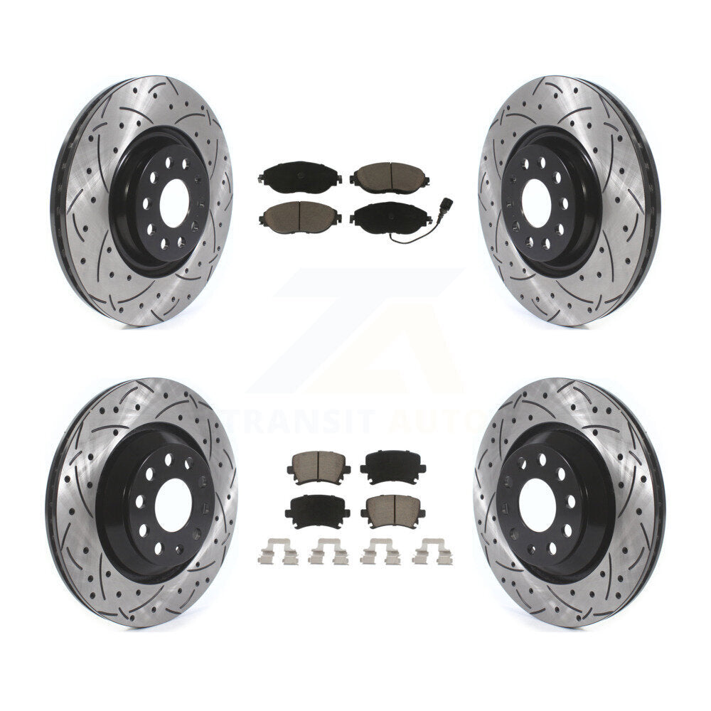 Disc Rotors and Ceramic Brake Pads Kit-KDC-100490 - Kit.bestparts.ca