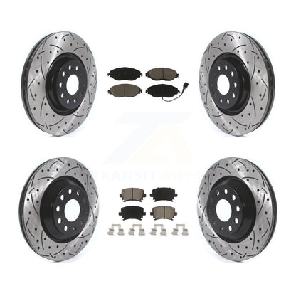 Disc Rotors and Ceramic Brake Pads Kit-KDC-100490 - Kit.bestparts.ca