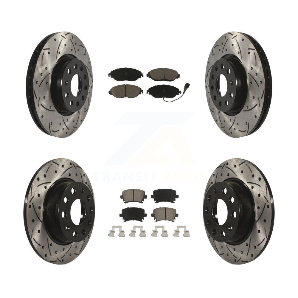 Disc Rotors and Ceramic Brake Pads Kit-KDC-100492 - Kit.bestparts.ca Kit.bestparts.ca