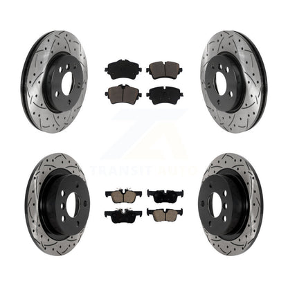 Coated Disc Rotors and Ceramic Brake Pads Kit-KDC-100498 - Kit.bestparts.ca