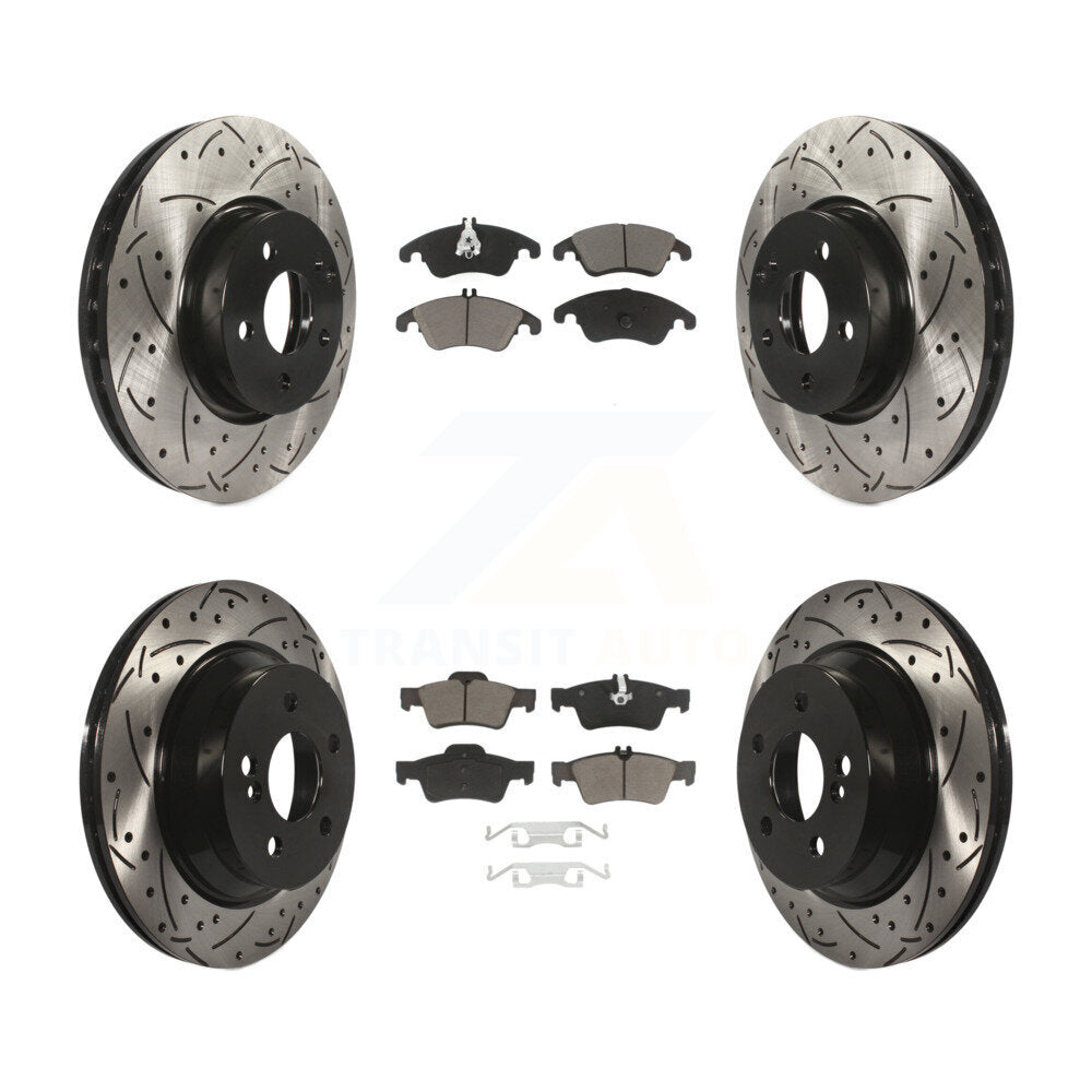 Disc Rotors and Ceramic Brake Pads Kit-KDC-100509 - Kit.bestparts.ca