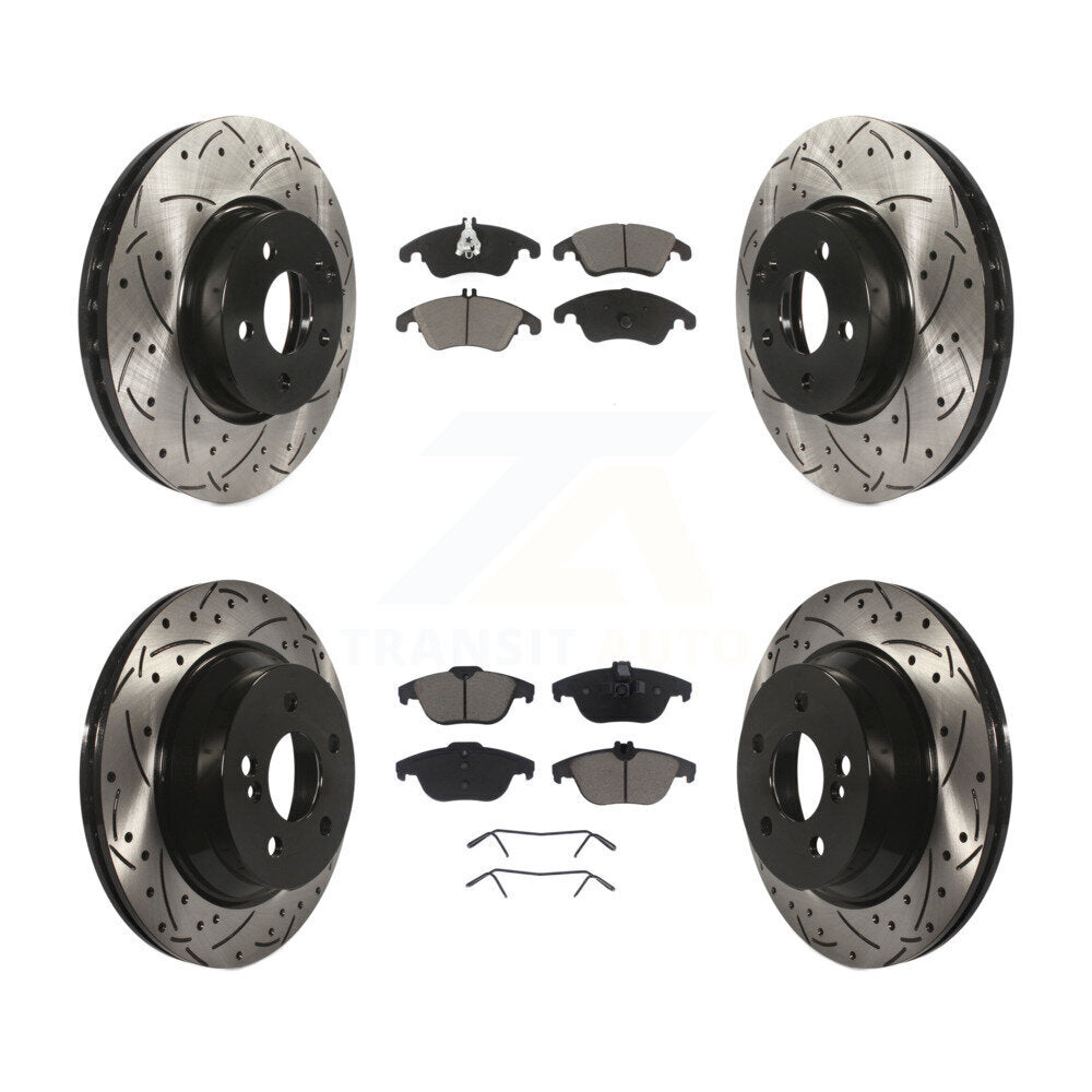 Disc Rotors and Ceramic Brake Pads Kit-KDC-100510 Kit.bestparts.ca