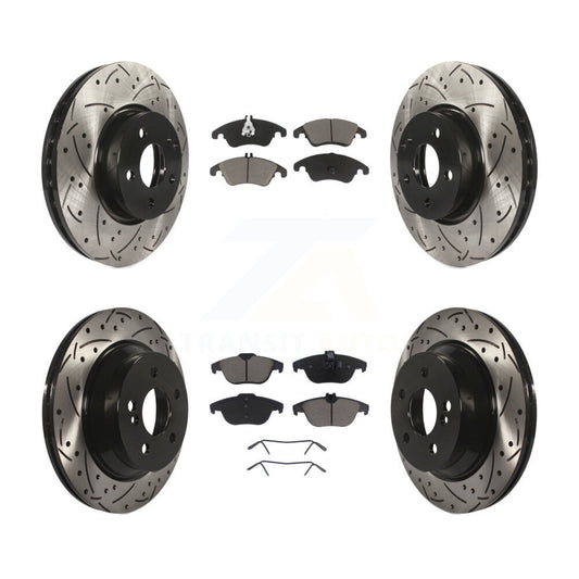 Disc Rotors and Ceramic Brake Pads Kit-KDC-100510