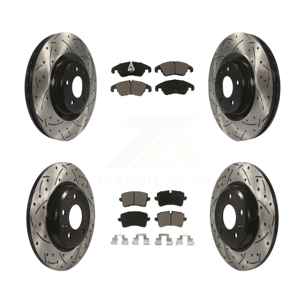 Disc Rotors and Ceramic Brake Pads Kit-KDC-100527 - Kit.bestparts.ca