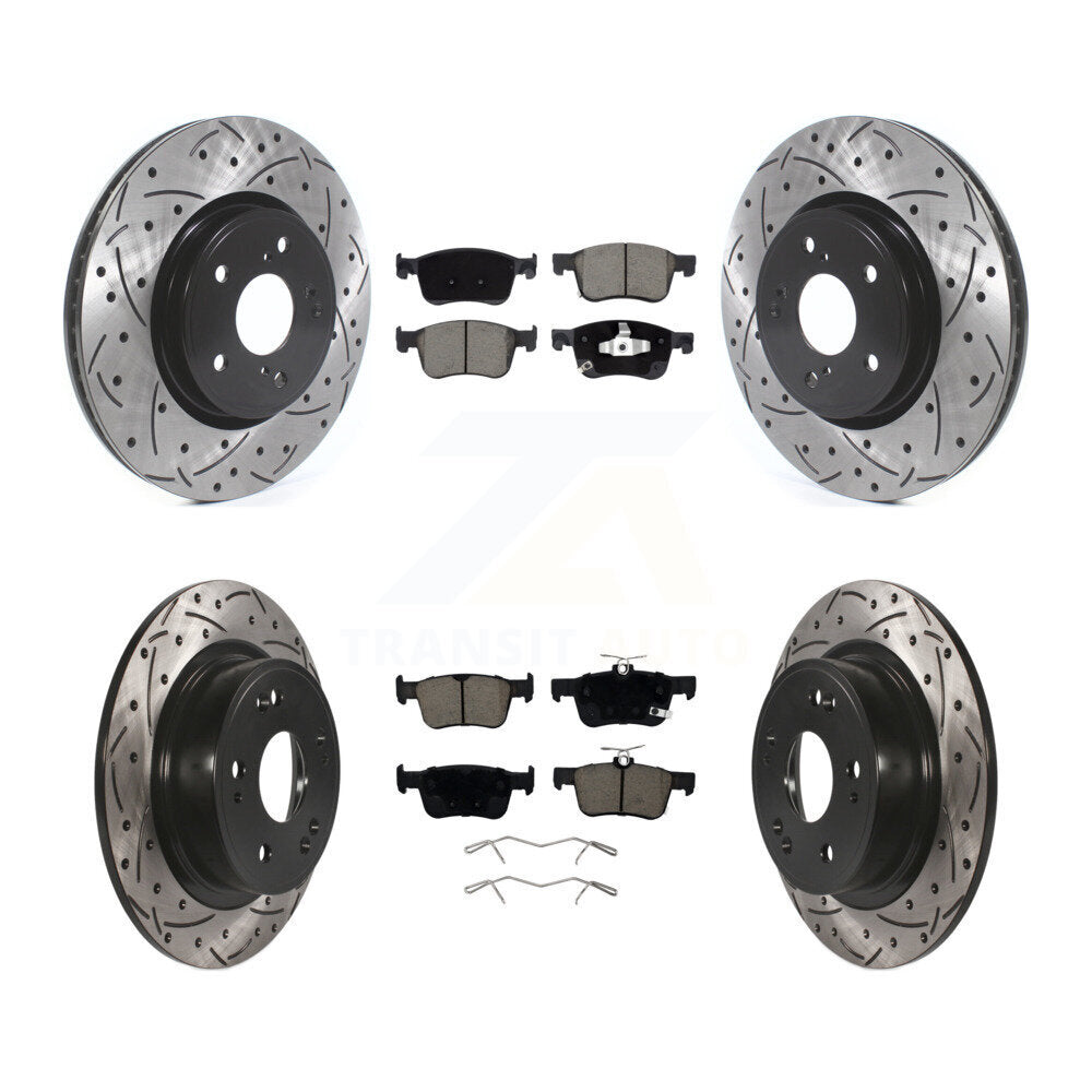 Disc Rotors and Ceramic Brake Pads Kit-KDC-100549 - Kit.bestparts.ca