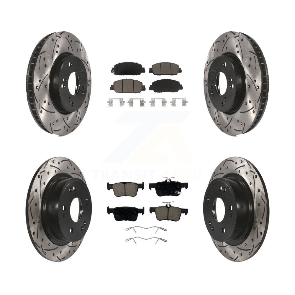 Disc Rotors and Ceramic Brake Pads Kit-KDC-100550 - Kit.bestparts.ca Kit.bestparts.ca