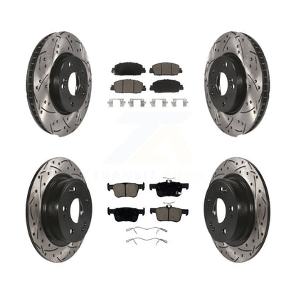 Disc Rotors and Ceramic Brake Pads Kit-KDC-100550 - Kit.bestparts.ca