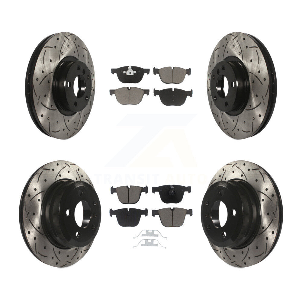 Disc Rotors and Ceramic Brake Pads Kit-KDC-100551 - Kit.bestparts.ca