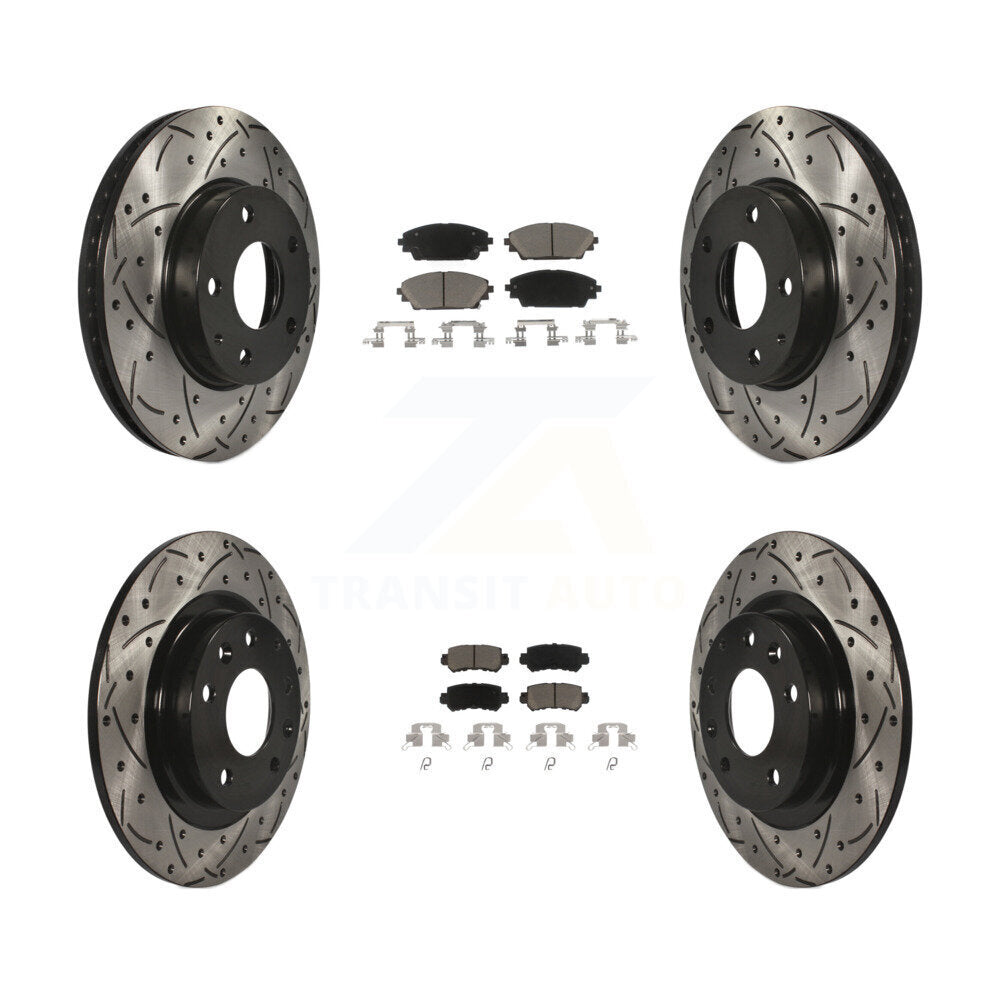 Disc Rotors and Ceramic Brake Pads Kit-KDC-100557 - Kit.bestparts.ca