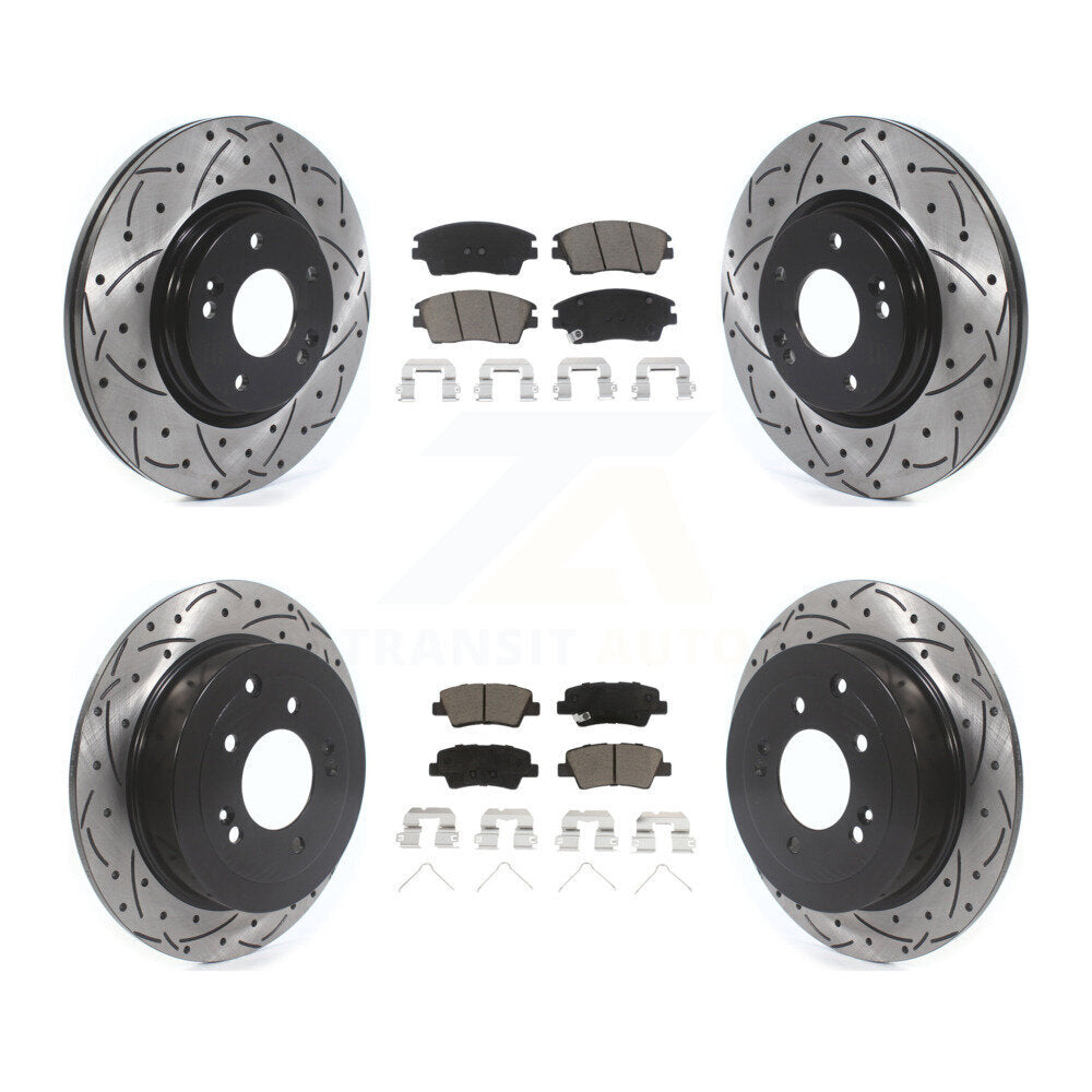Disc Rotors and Ceramic Brake Pads Kit-KDC-100561 - Kit.bestparts.ca Kit.bestparts.ca