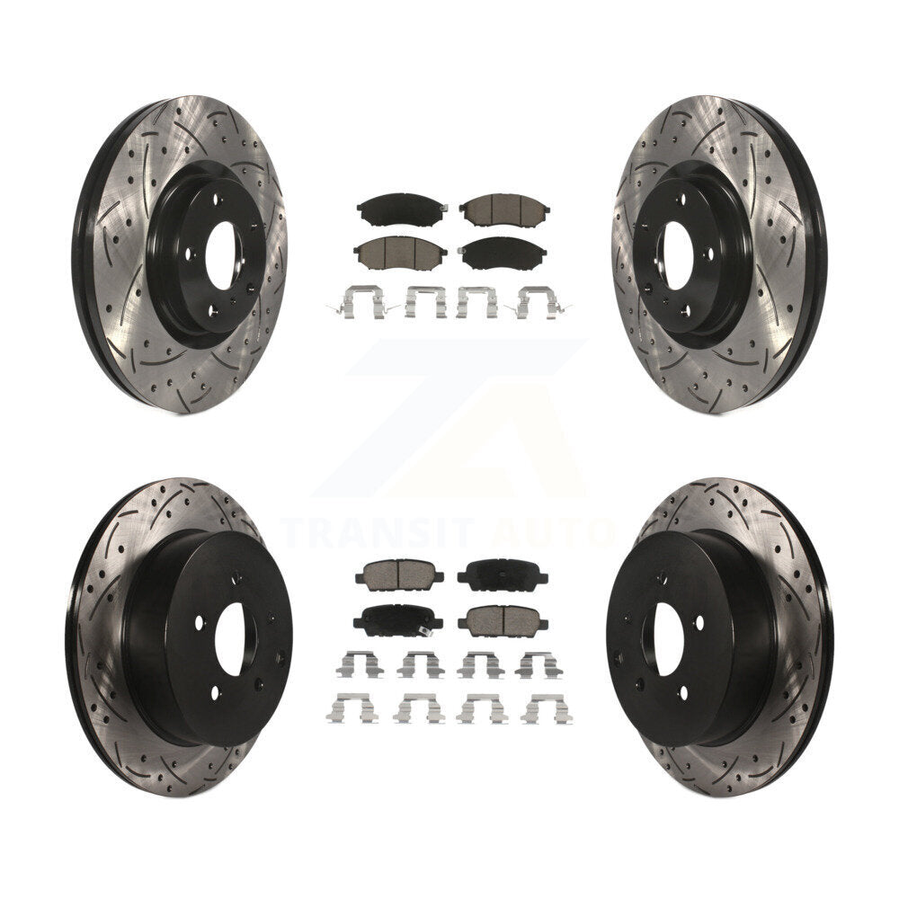 Disc Rotors and Ceramic Brake Pads Kit-KDC-100574 - Kit.bestparts.ca