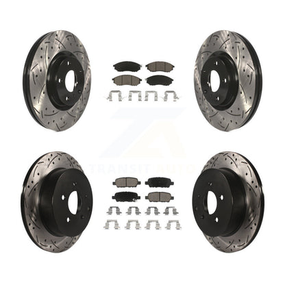 Disc Rotors and Ceramic Brake Pads Kit-KDC-100574 - Kit.bestparts.ca