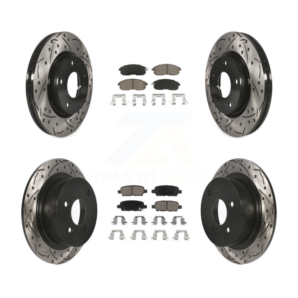 Disc Rotors and Ceramic Brake Pads Kit-KDC-100577 - Kit.bestparts.ca Kit.bestparts.ca