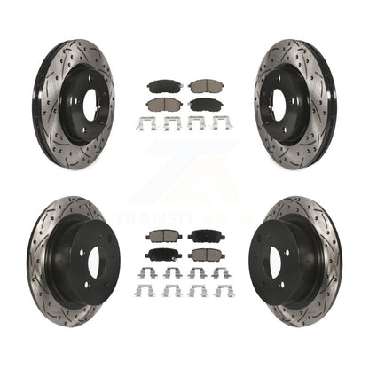 Disc Rotors and Ceramic Brake Pads Kit-KDC-100577 - Kit.bestparts.ca