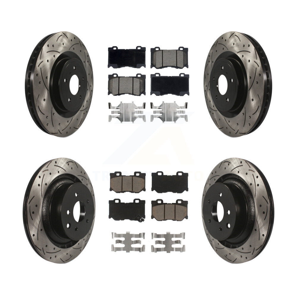 Disc Rotors and Ceramic Brake Pads Kit-KDC-100579 - Kit.bestparts.ca