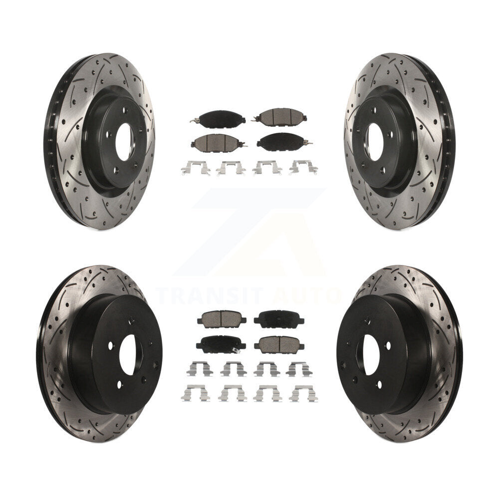 Disc Rotors and Ceramic Brake Pads Kit-KDC-100580 - Kit.bestparts.ca