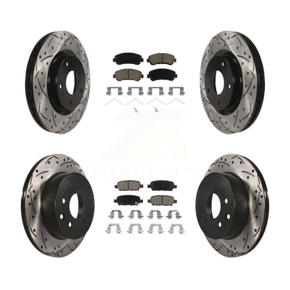 Disc Rotors and Ceramic Brake Pads Kit-KDC-100582 - Kit.bestparts.ca