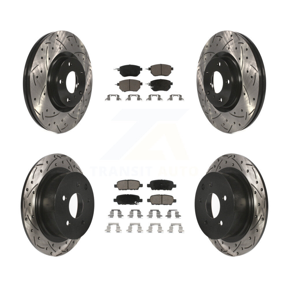 Disc Rotors and Ceramic Brake Pads Kit-KDC-100584 - Kit.bestparts.ca Kit.bestparts.ca