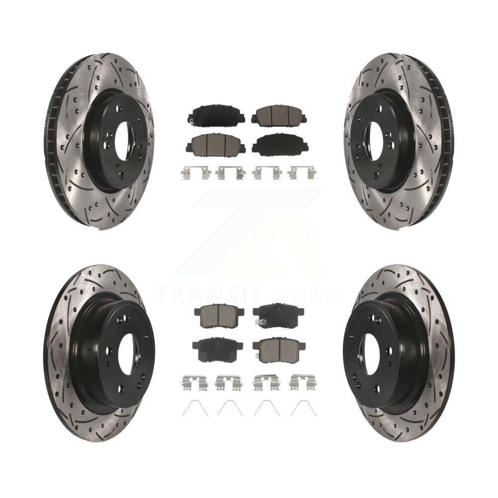 Disc Rotors and Ceramic Brake Pads Kit-KDC-100599 - Kit.bestparts.ca