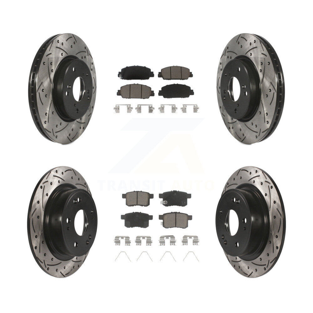 Disc Rotors and Ceramic Brake Pads Kit-KDC-100600 - Kit.bestparts.ca