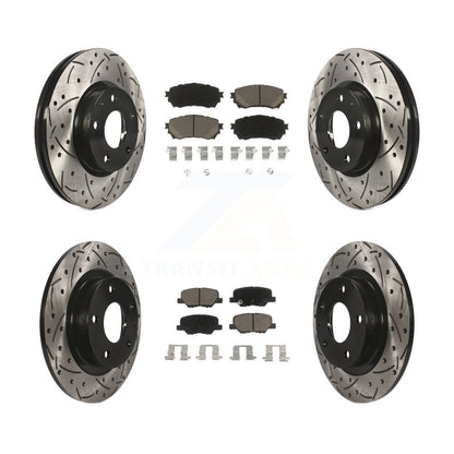 Disc Rotors and Ceramic Brake Pads Kit-KDC-100604 - Kit.bestparts.ca
