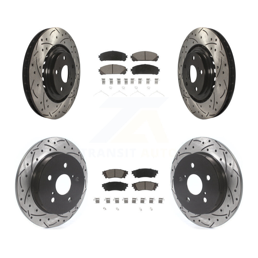 Disc Rotors and Ceramic Brake Pads Kit-KDC-100608 - Kit.bestparts.ca Kit.bestparts.ca