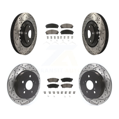 Disc Rotors and Ceramic Brake Pads Kit-KDC-100608 - Kit.bestparts.ca