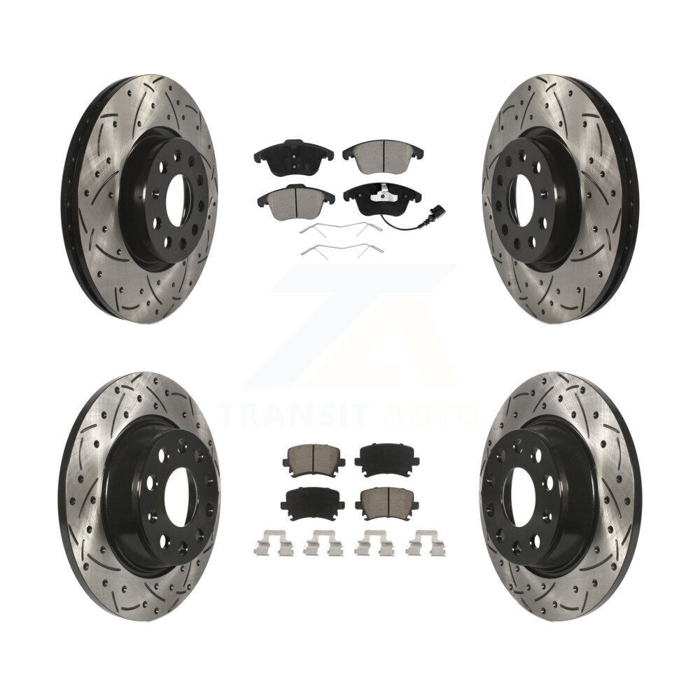 Disc Rotors and Ceramic Brake Pads Kit-KDC-100616 - Kit.bestparts.ca Kit.bestparts.ca